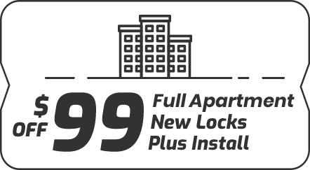 $99 off Full Apartment New Locks Plus Install
